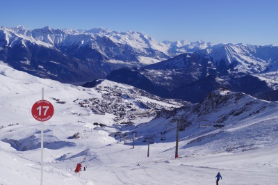 Toussuire Loisirs ski area for all levels Les Sybelles