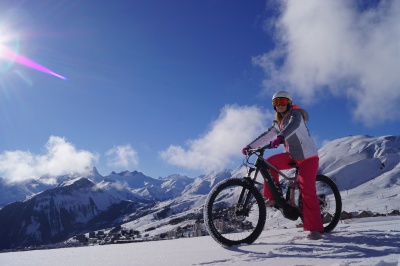 Toussuire Loisirs snow Mountain biking Les Sybelles